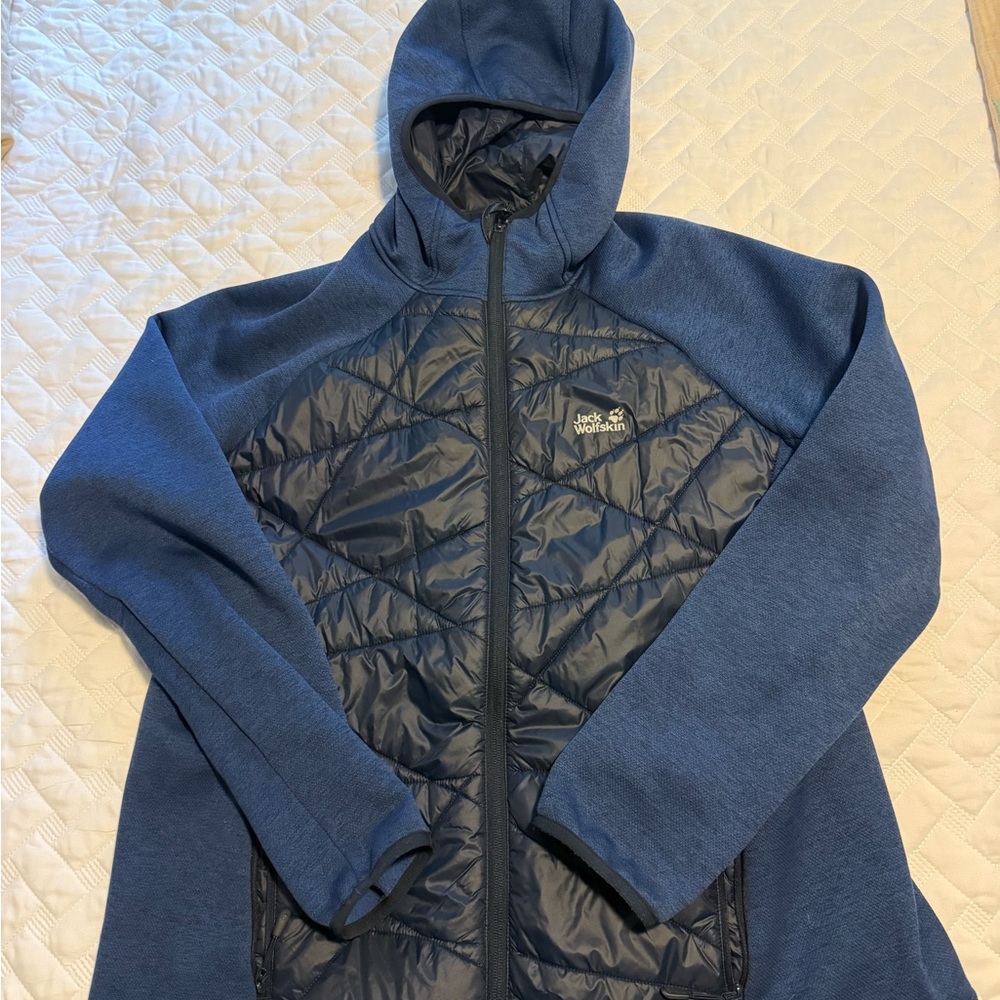 Jack Wolfskin Navy Quilted Jacket